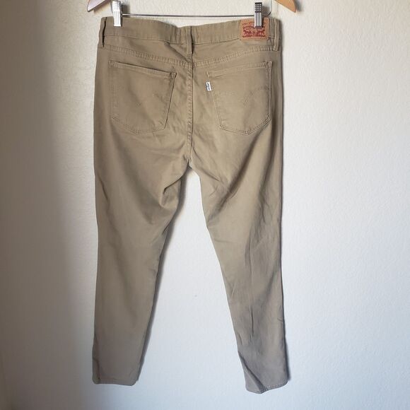 711 Skinny Levi's Brown Jeans 31 - Picture 8 of 8